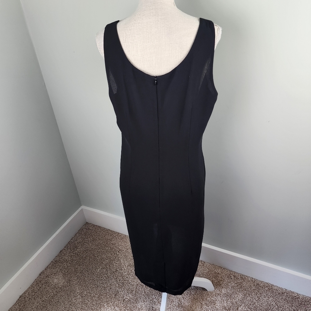 Danny & Nicole Women's Sleeveless Lined Shift Dress Size 12 - Picture 6 of 8